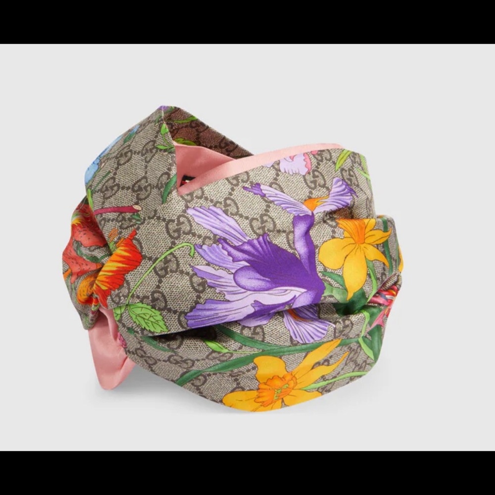 Gucci GG Flora print head band